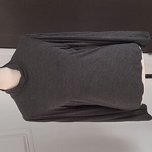 Mbym Size M Dark Grey Tanna Gogoree Luxe Longsleeve Top